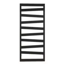   Arezzo design Diagonal Black törölközőszárító radiátor 1200x500 mm AR-DB12050