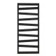 Arezzo design Diagonal Black törölközőszárító radiátor 1200x500 mm AR-DB12050