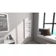 Arezzo design DUO WHITE 1200x500 törölközőszárítós radiátor, fényes fehér AR-DU12050W