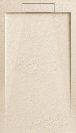 Arezzo design STONE öntött márvány zuhanytálca 120x90 cm, bézs AR-DYT129LBG