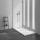Arezzo Design STONE pala hatású öntött márvány zuhanytálca 120x90 cm fehér (AR-DYT129LW)