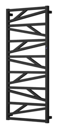 Arezzo design Frisco törölközőszárító radiátor 1187x530, fekete AR-FR12050B