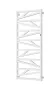 Arezzo design Frisco törölközőszárító radiátor 1187x530, fényes fehér AR-FR12050W