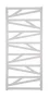 Arezzo design Frisco törölközőszárító radiátor 1187x530, fényes fehér AR-FR12050W