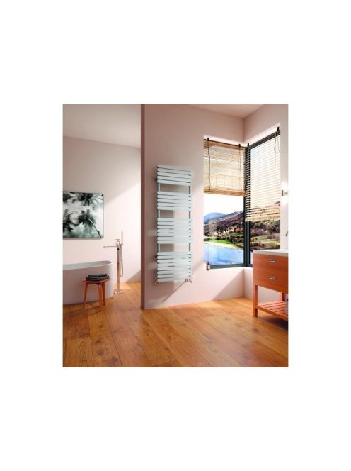 Arezzo design Flat White 500x1500 törölközőszárítós radiátor AR-FW15050