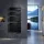 Arezzo design Horizont Black 1355x550 törölközőszárítós radiátor HB13555