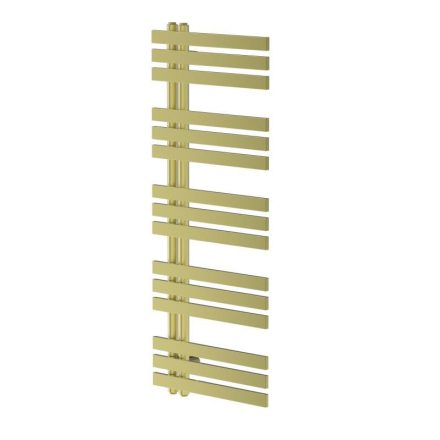 Arezzo design Horizont Gold Slim törölközőszárító acél radiátor 1200x500, arany AR-HS12050G