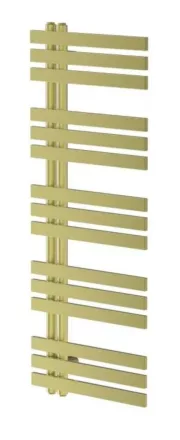 Arezzo design Horizont Gold Slim törölközőszárító acél radiátor 1200x500, arany AR-HS12050G