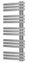 Arezzo design Horizont Slim törölközőszárító acél radiátor 1200x500, gun metal AR-HS12050GM