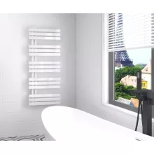   Arezzo design Horizont Slim törölközőszárító acél radiátor 1200x500, matt fehér AR-HS12050MW