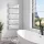 Arezzo design Horizont Slim törölközőszárító acél radiátor 1200x500, matt fehér AR-HS12050MW