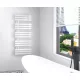 Arezzo design Horizont Slim törölközőszárító acél radiátor 1200x500, matt fehér AR-HS12050MW
