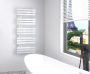 Arezzo design Horizont Slim törölközőszárító acél radiátor 1200x500, matt fehér AR-HS12050MW