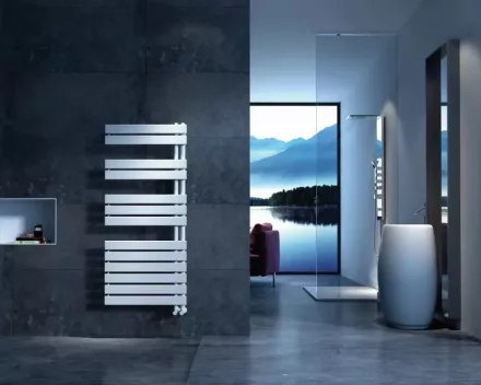 Arezzo design Horizont White 1355x550 törölközőszárítós radiátor AR-HW13555