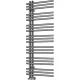 Arezzo design Linear 1200x500 törölközőszárító radiátor, gun metal AR-LR12050GM