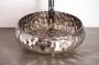 Arezzo design Prisma Pultra ültethető kerek üvegmosdó 40 cm, platino AR-M347P