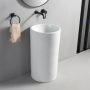 Arezzo design Macon álló porcelán mosdó 45x45x81 cm, fényes fehér AR-M9014A