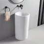 Arezzo design Lincoln álló porcelán mosdó 45x45x81 cm, fényes fehér AR-M9014A