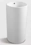 Arezzo design Lincoln álló porcelán mosdó 45x45x81 cm, fényes fehér AR-M9014A