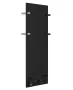Arezzo design Onyx 2 elektromos törölközőszárító radiátor 900x470, fényes fehér AR-ONYX2MW