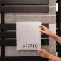 Arezzo design Pure Cotton pamut törölköző 50x100 cm, fehér kivitelben