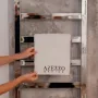 Arezzo design Pure Cotton pamut törölköző 50x100 cm, fehér kivitelben