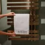 Arezzo design Pure Cotton pamut törölköző 50x100 cm, fehér kivitelben