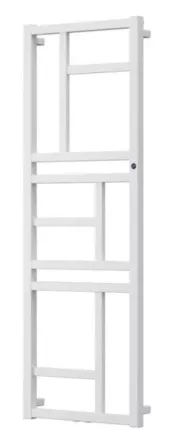 Arezzo design Rockwall törölközőszárító radiátor 1140x500 mm, fényes fehér AR-RO11050W