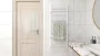 Arezzo design Smart törölközőszárítós radiátor 1200x500 mm, fényes fehér AR-SM12050W