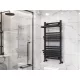Arezzo design Step matt fekete 1000x500 törölközőszárítós radiátor AR-SP10050B
