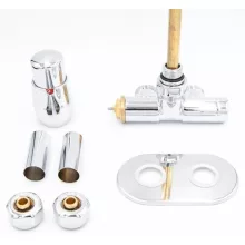   Arezzo design Spearpex balos radiátor szelep, króm AR-SPEARPEX-CR-L