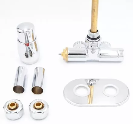 Arezzo design Spearpex balos radiátor szelep, króm AR-SPEARPEX-CR-L