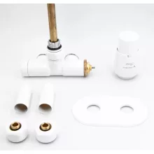   Arezzo design Spearpex jobbos radiátor szelep, fehér AR-SPEARPEX-W-R