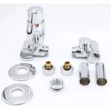   Arezzo design Variopex/Integra balos radiátor szelep, króm AR-VARIOPEX-CR-L
