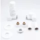 Arezzo design Variopex balos radiátor szelep, fehér AR-VARIOPEX-W-L