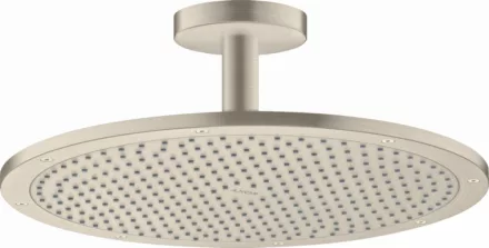 AXOR ShowerSolutions 350 1jet fejzuhany mennyezeti csatlakozással 100 mm szálcsiszolt nikkel 26035820