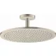 AXOR ShowerSolutions 350 1jet fejzuhany mennyezeti csatlakozással 100 mm szálcsiszolt nikkel 26035820