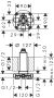 Axor alaptest fejzuhanyhoz mennyezeti csatlakozóval 26434180