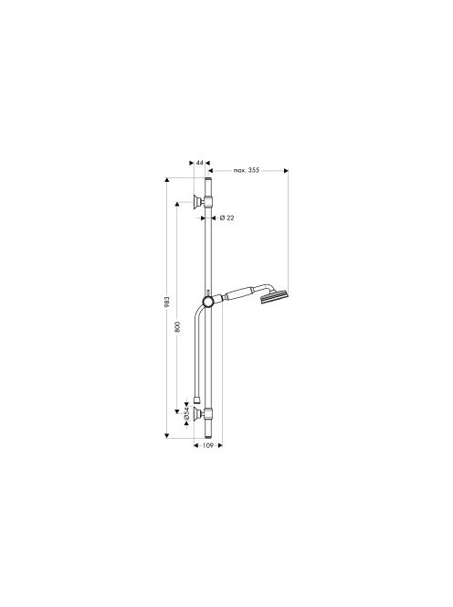 Axor Montreux zuhanyszett 27982000