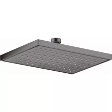   Axor ShowerSolutions fejzuhany 245x185 mm, 1 funkciós, EcoSmart, szálcsiszolt fekete króm 35374340