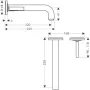 Axor Citterio mosdócsaptelep falsík alatti szereléshez, 225 mm-es kifolyóval 39116000