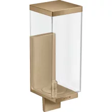   Axor Universal négyszögletes szappanadagoló, szálcsiszolt bronz 42610140