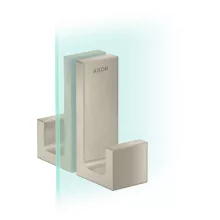   Axor Universal négyszögletes zuhanykabin fogantyú, szálcsiszolt nikkel 42639820