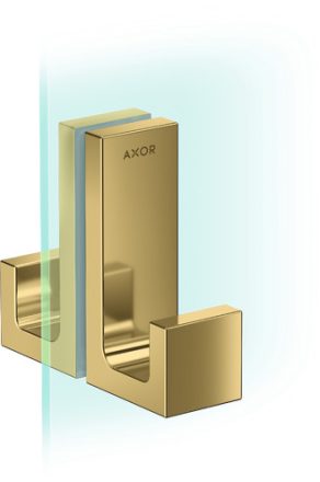 Axor Universal négyszögletes zuhanykabin fogantyú, polírozott arany 42639990