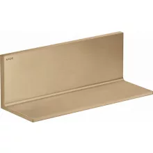   Axor Universal 30 cm hosszúságú szögletes polc, szálcsiszolt bronz 42644140