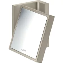  Axor Universal négyszögletes borotválkozó tükör, szálcsiszolt nikkel 42649820