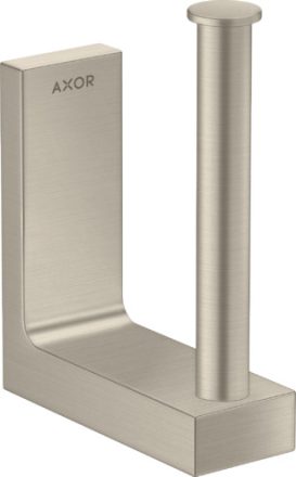 Axor Universal Négyszögletes tartalék WC papír tartó, szálcsiszolt nikkel 42654820