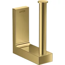   Axor Universal Négyszögletes polírozott arany hatású tartalék WC papír tartó 42654990