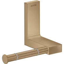   Axor Universal négyszögletes WC papír tartó, szálcsiszolt bronz 42656140