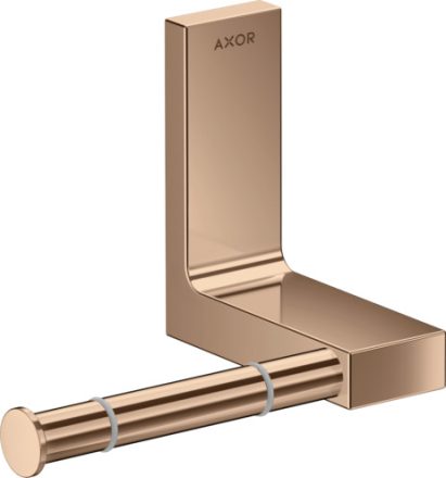 Axor Universal négyszögletes WC papír tartó, polírozott rose arany 42656300